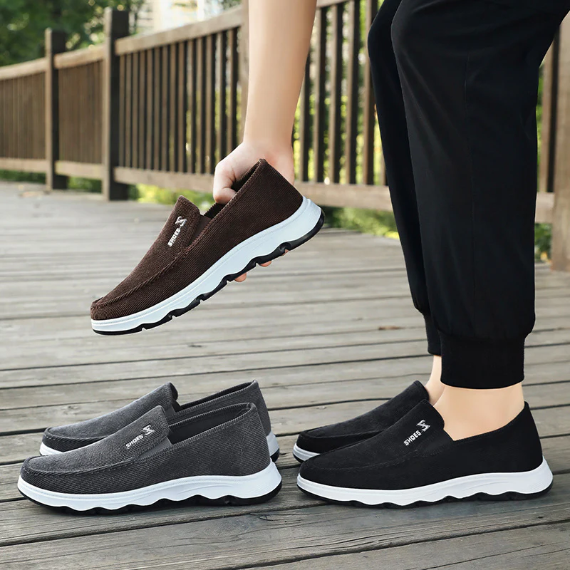 Damen Bequeme und modische Slip-On Sneakers mit rutschfester Sohle Heidi Mode - Image 3