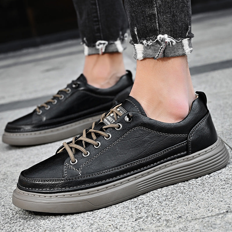 Damen Bequeme und modische Sneakers aus hochwertigem Leder Heidi Mode - Image 4