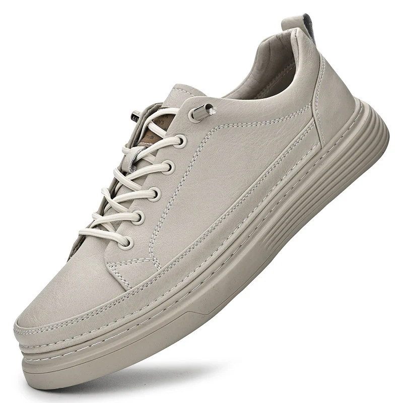 Damen Bequeme und modische Sneakers aus hochwertigem Leder Heidi Mode - Image 8