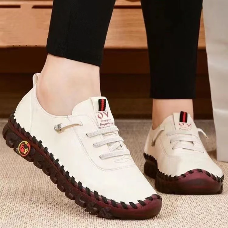 Damen Bequeme und stilvolle Freizeit-Schuhe mit elastischem Schnürsystem Heidi Mode - Image 9
