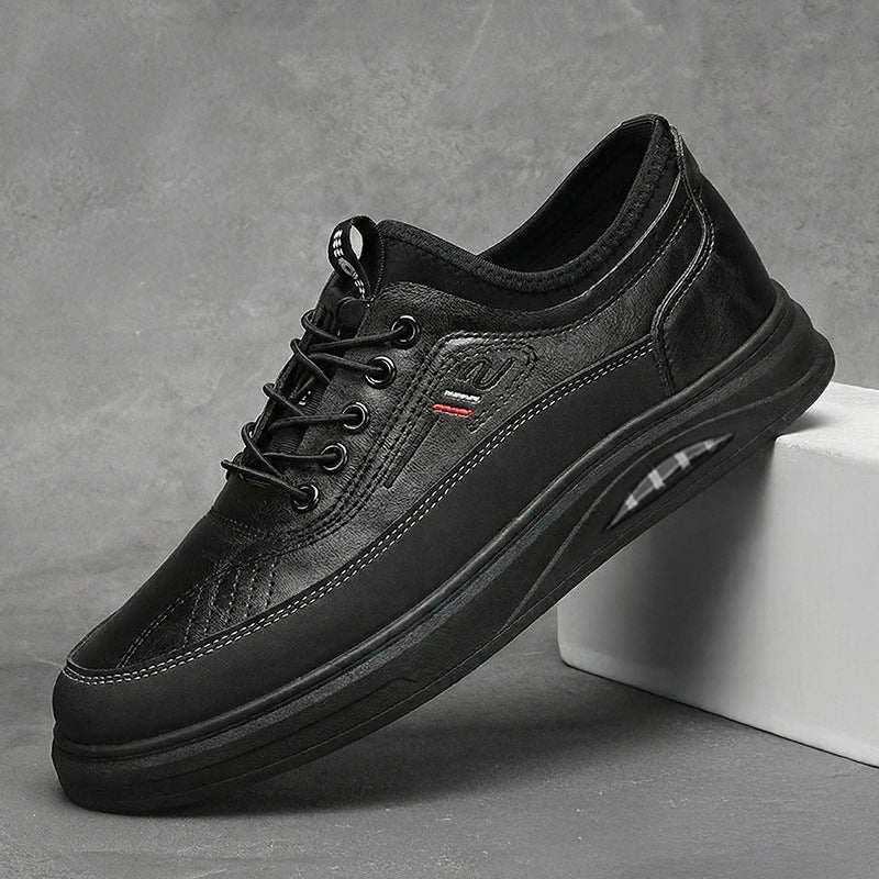 Damen Bequeme und stylische Ledersneaker mit rutschfester Sohle und atmungsaktivem Innenfutter Heidi Mode - Image 2