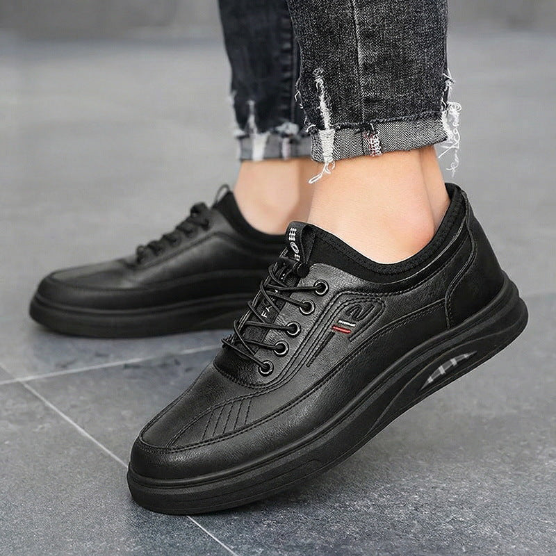 Damen Bequeme und stylische Ledersneaker mit rutschfester Sohle und atmungsaktivem Innenfutter Heidi Mode - Image 4