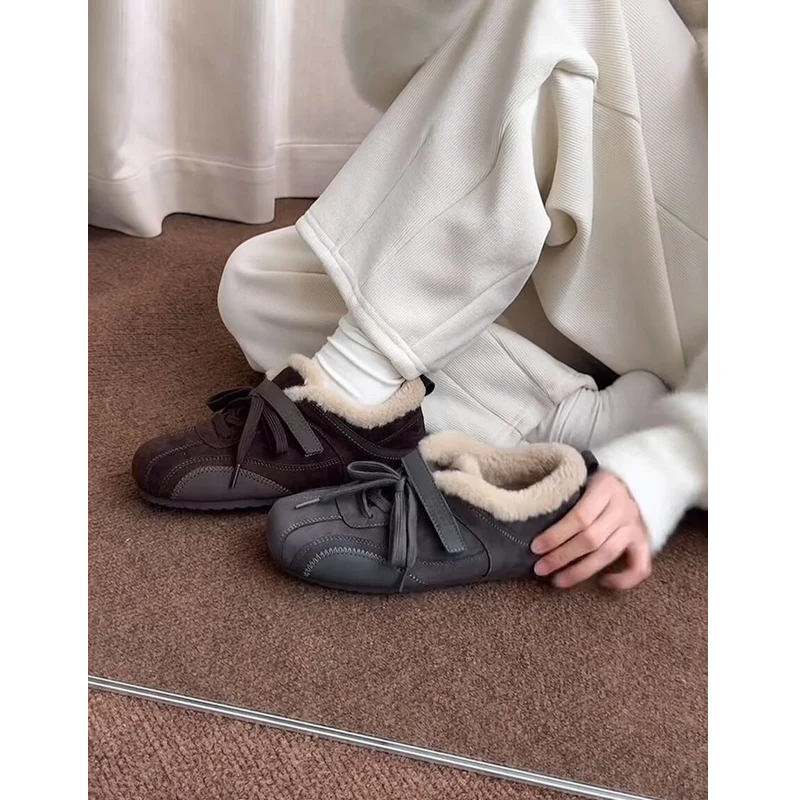 Damen Bequeme und warme Hausschuhe mit kuscheligem Kunstfellfutter Heidi Mode - Image 2