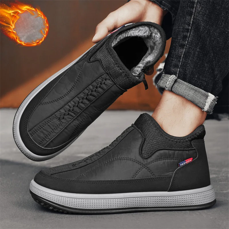 Damen Bequeme Winter Sneaker mit kuscheligem Innenfutter und rutschfester Sohle Heidi Mode - Image 2