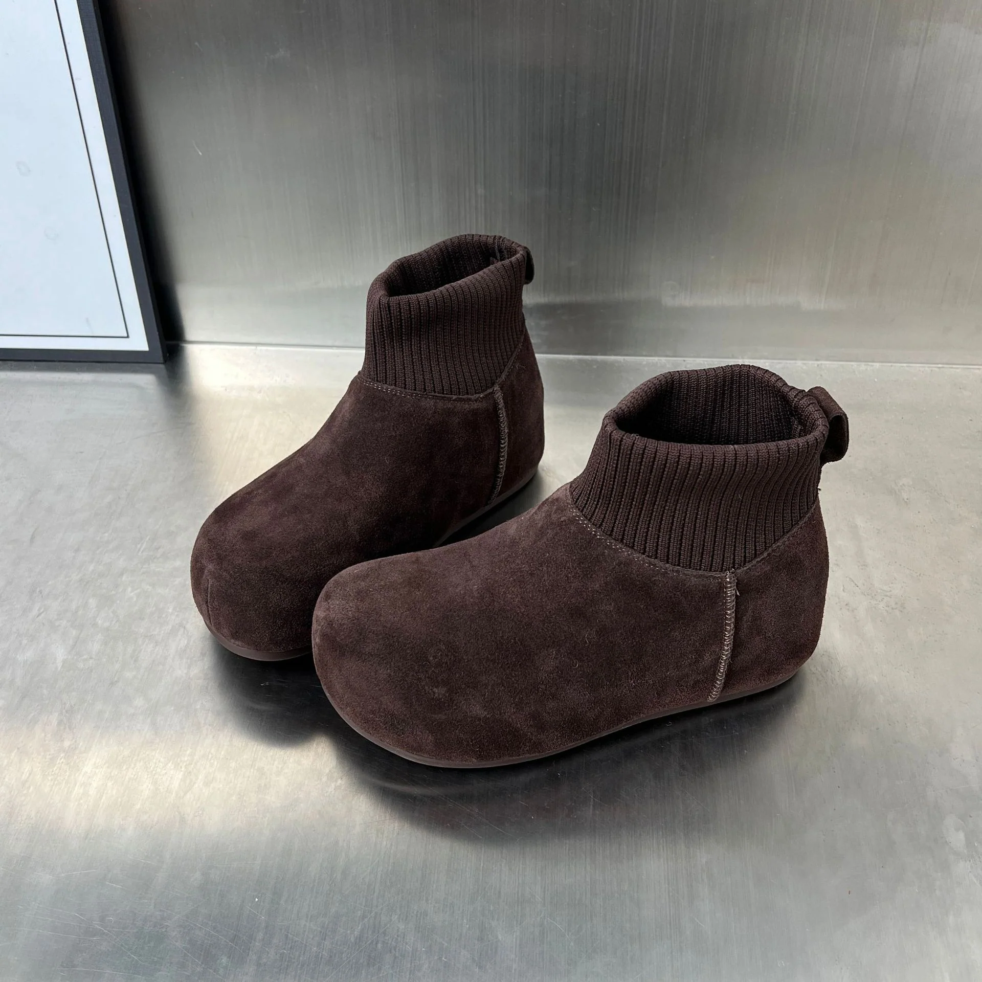 Damen Bequeme Winterboots mit elastischem Kragen und weichem Innenfutter Heidi Mode - Image 6