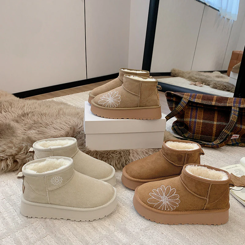 Damen bequeme Winterboots mit ergonomischem Innenfutter und rutschfester Sohle Heidi Mode - Image 2