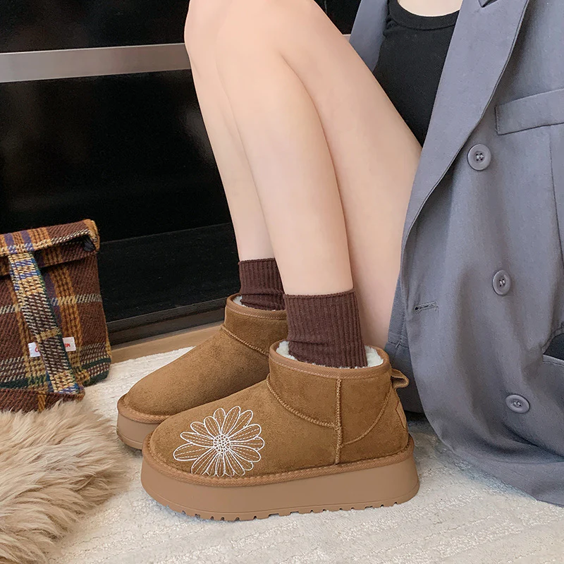 Damen bequeme Winterboots mit ergonomischem Innenfutter und rutschfester Sohle Heidi Mode - Image 8