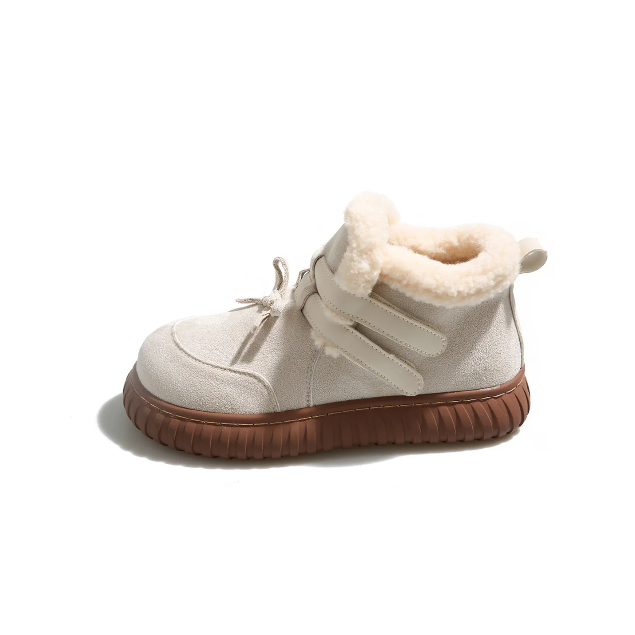 Damen Bequeme Winterboots mit weichem Kunstfellkragen und rutschfester Sohle Heidi Mode - Image 5