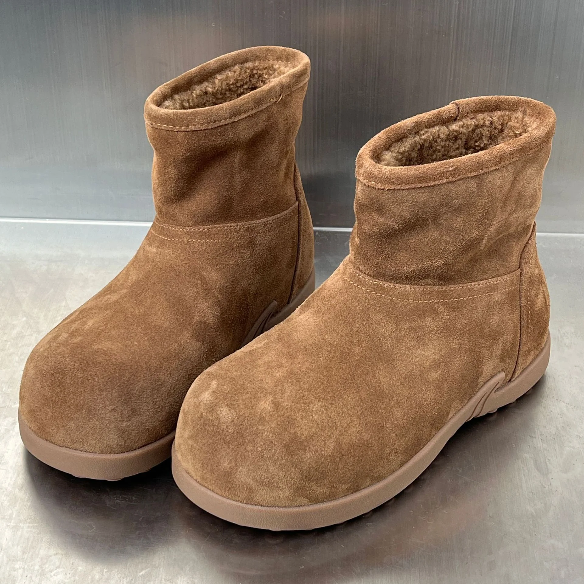 Damen Bequeme Winterstiefel aus hochwertigem Wildleder mit kuscheligem Innenfutter Heidi Mode - Image 7