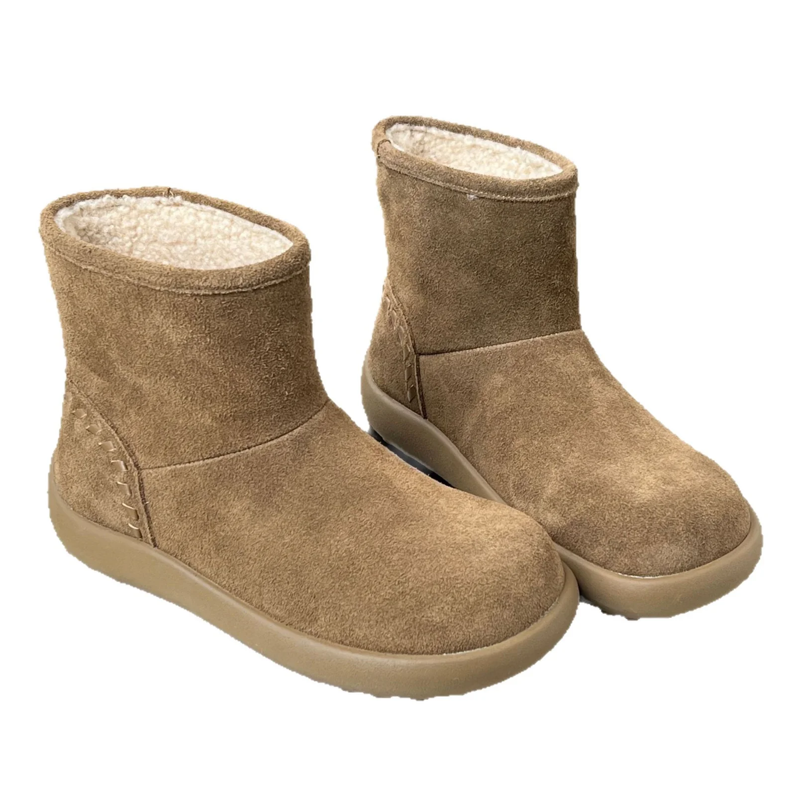 Damen bequeme Winterstiefel aus hochwertigem Wildleder mit kuscheligem Innenfutter Heidi Mode - Image 5