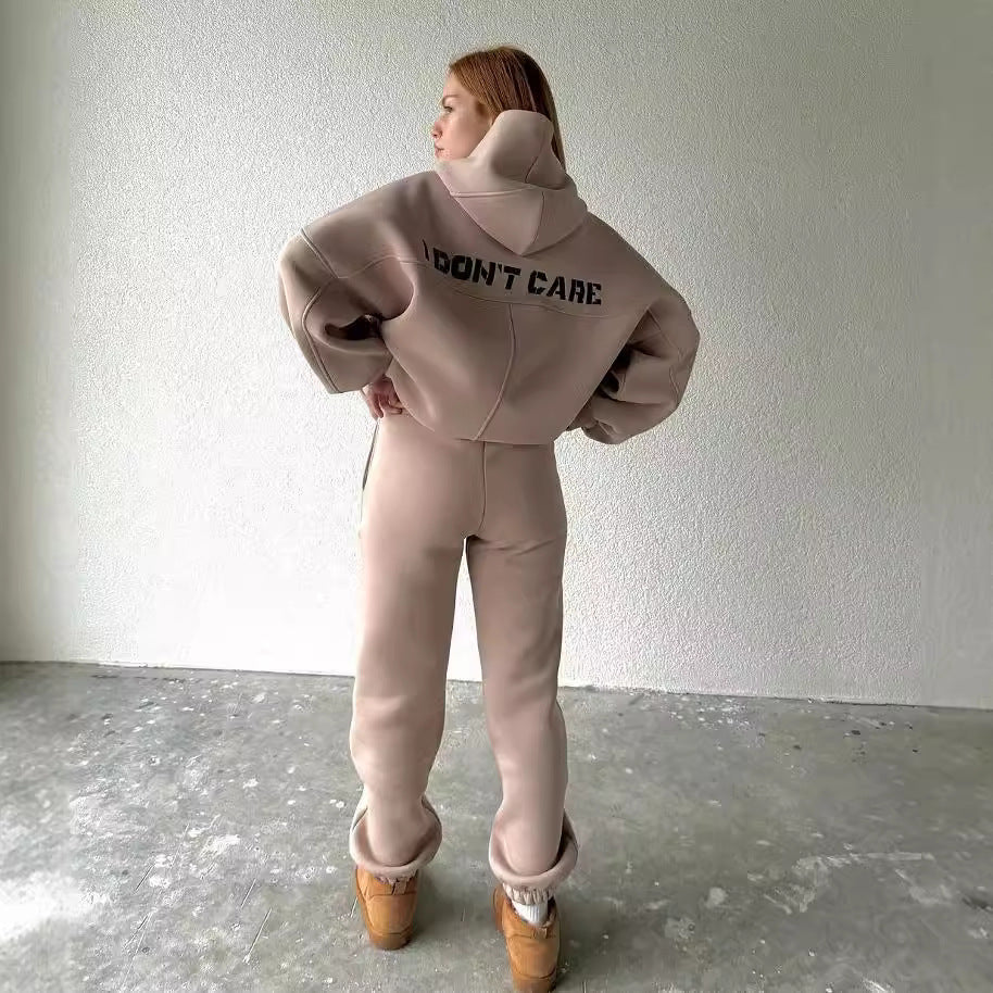 Damen Bequemer Hoodie mit Weitem Schnitt und Praktischen Kängurutaschen Heidi-Mode