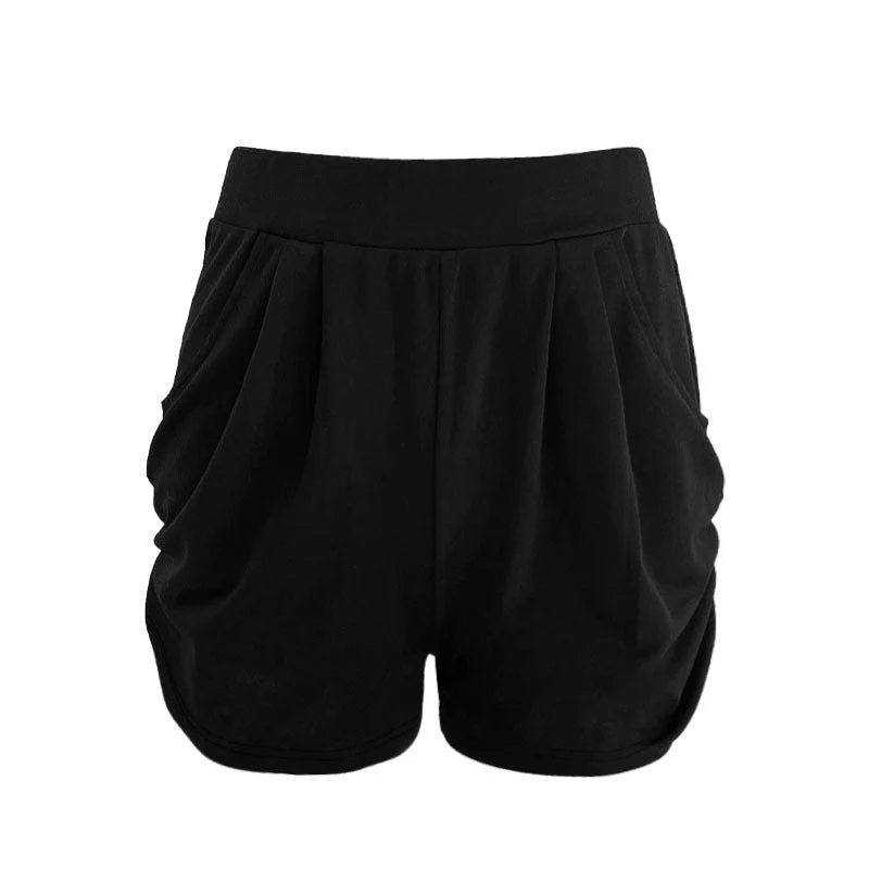 Damen Bleistiftshorts mit Hohem Bund und Seitlichen Taschen Heidi-Mode - Image 4