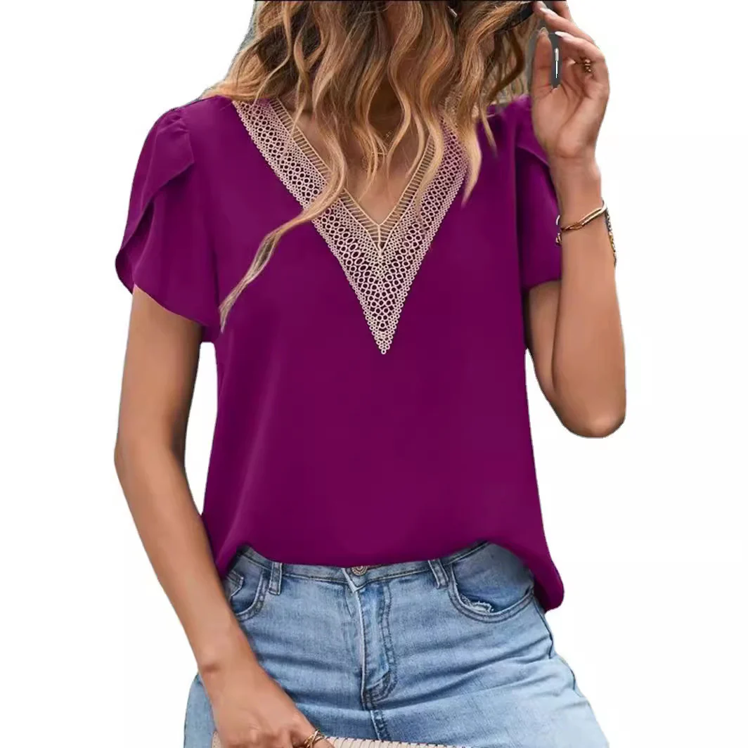 Damen Bluse mit Spitze Heidi-Mode - Image 7