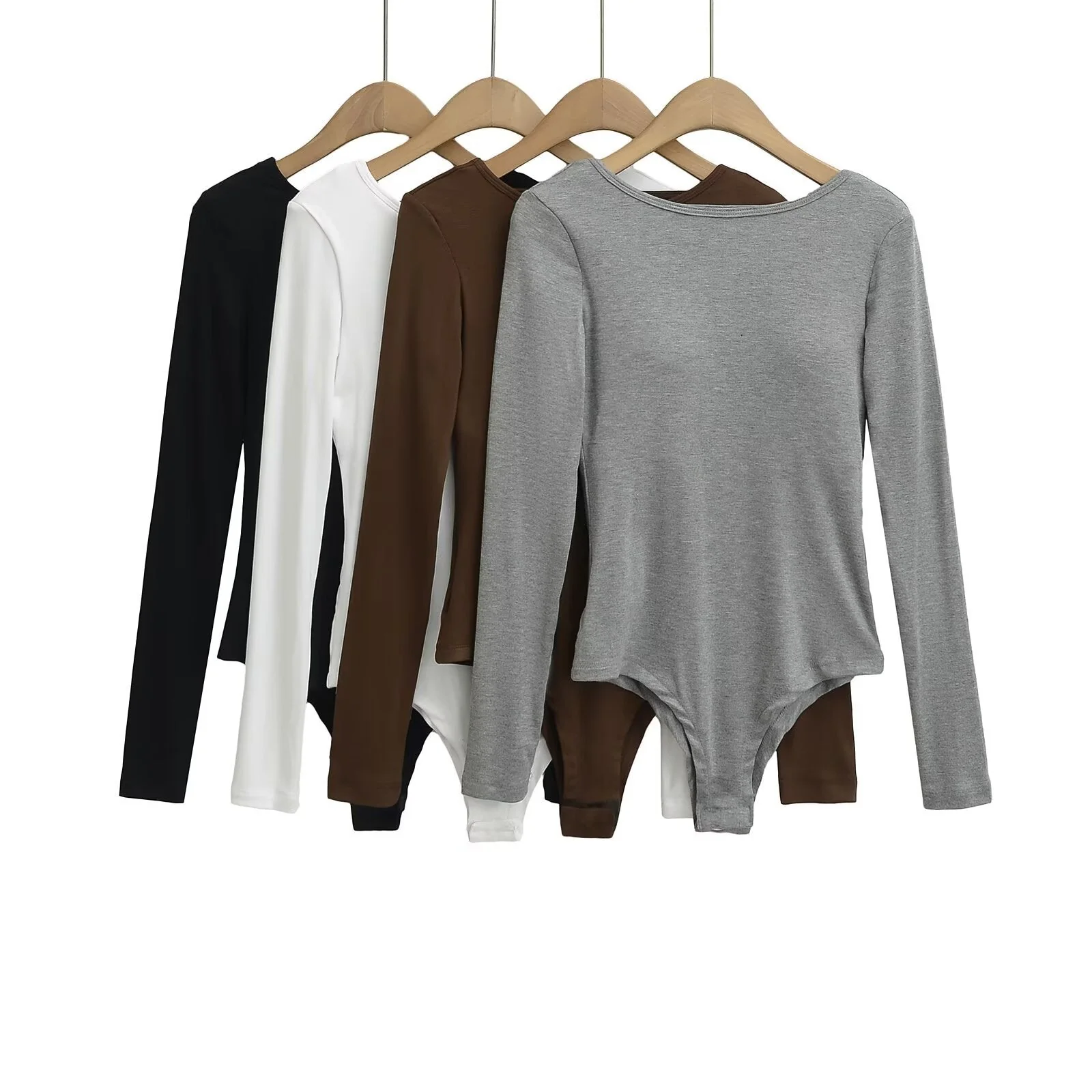 Damen Bodysuit mit Elegantem Schnitt und Hochwertigen Materialien Heidi-Mode