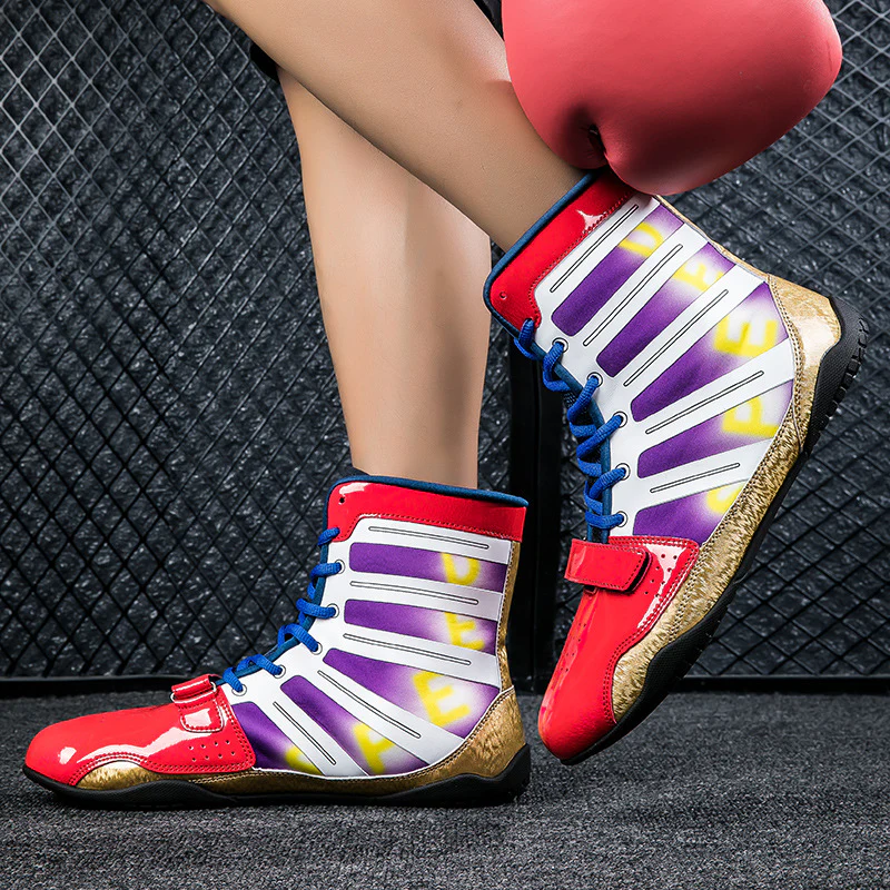 Damen Boxschuhe mit hoher Knöchelschutz und rutschfester Sohle Heidi Mode - Image 2