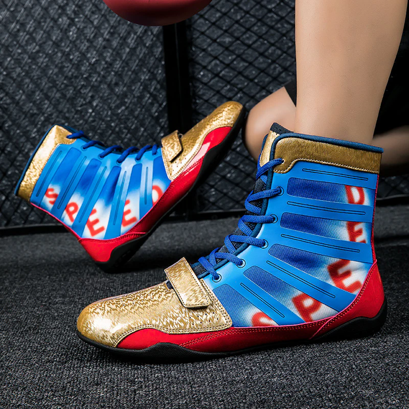 Damen Boxschuhe mit hoher Knöchelschutz und rutschfester Sohle Heidi Mode - Image 3
