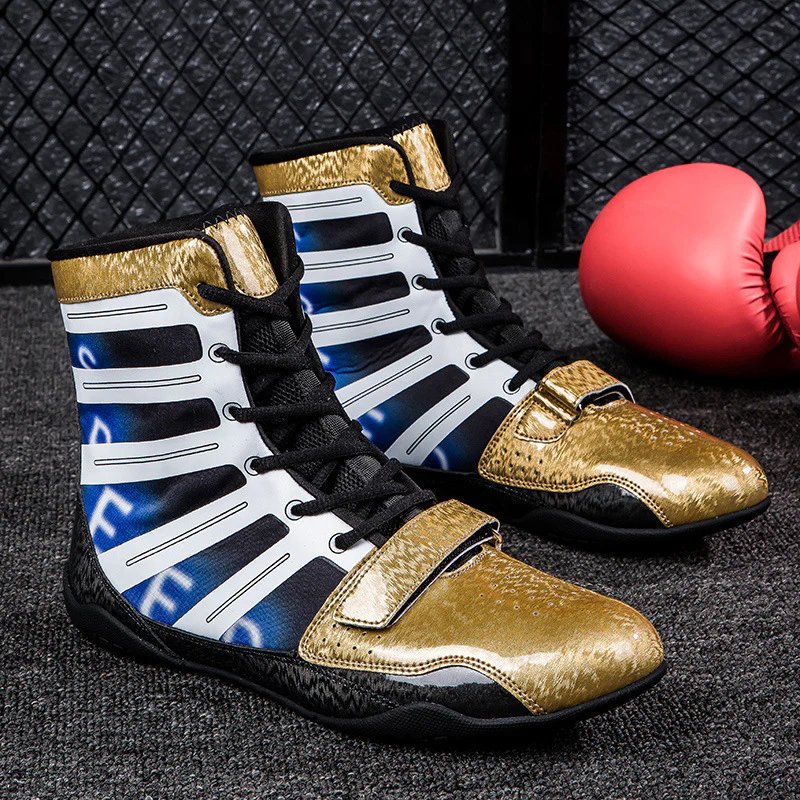 Damen Boxschuhe mit hoher Knöchelschutz und rutschfester Sohle Heidi Mode - Image 4