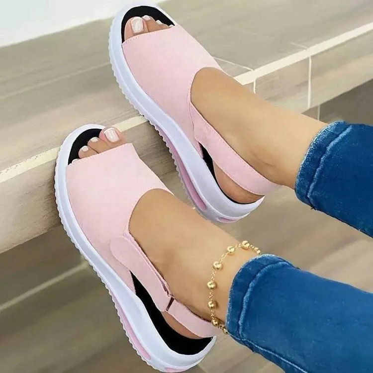Damen Bunte Sandalen mit elastischer Ferse Heidi-Mode - Image 9