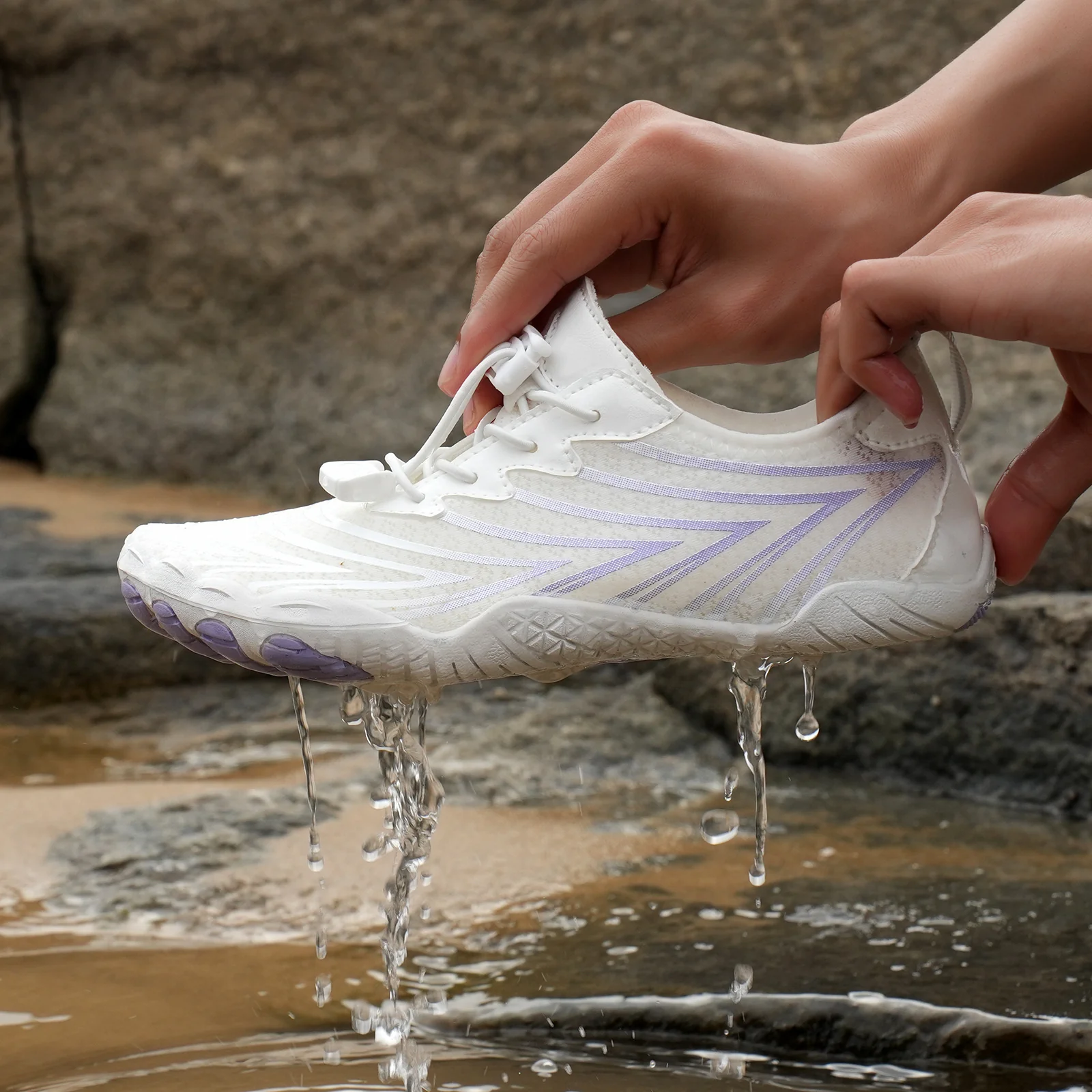 Damen Bunte Sportschuhe mit rutschfester Sohle und atmungsaktivem Obermaterial Heidi Mode - Image 2