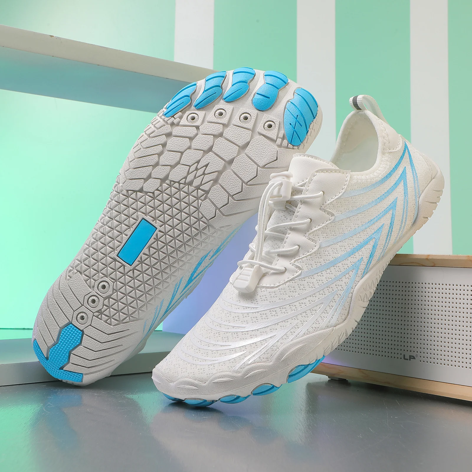 Damen Bunte Sportschuhe mit rutschfester Sohle und atmungsaktivem Obermaterial Heidi Mode - Image 7