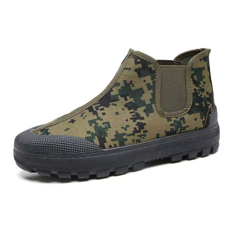 Damen Camouflage-Stiefeletten mit flexiblem Sohlenprofil Heidi Mode - Image 5