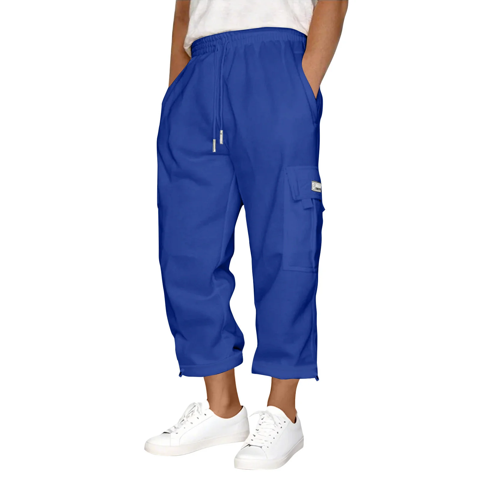Damen Cargo-Hose mit elastischem Bund und praktischen Seitentaschen Heidi-Mode - Image 5