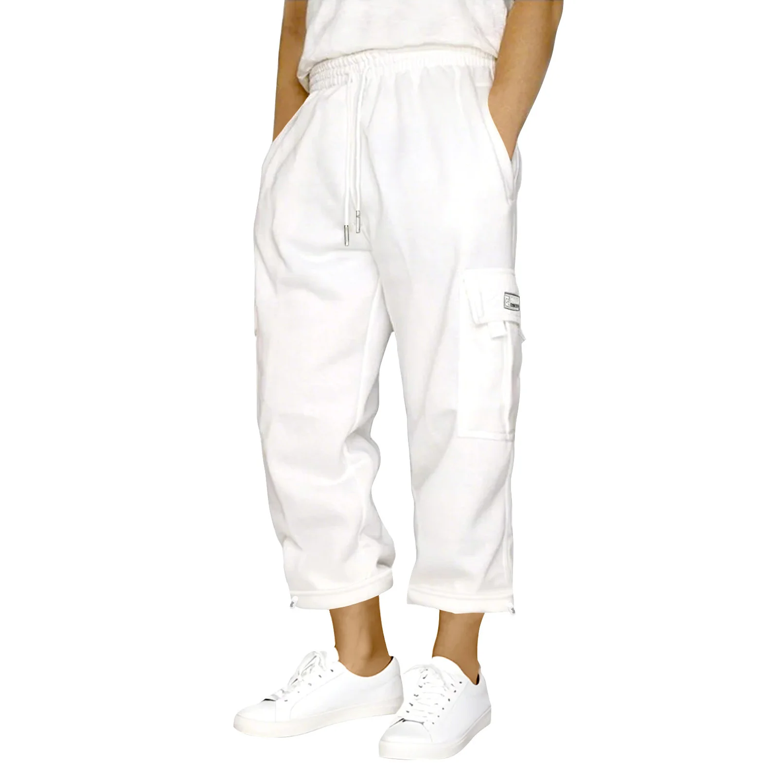 Damen Cargo-Hose mit elastischem Bund und praktischen Seitentaschen Heidi-Mode - Image 7