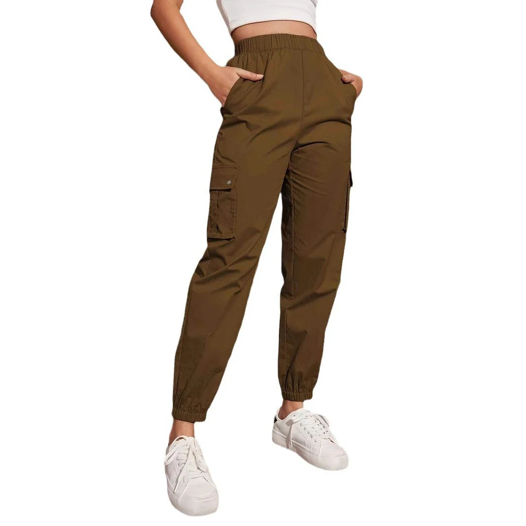 Damen Cargo-Hose mit Ergonomischem Schnitt und Praktischen Taschen Heidi-Mode - Image 5