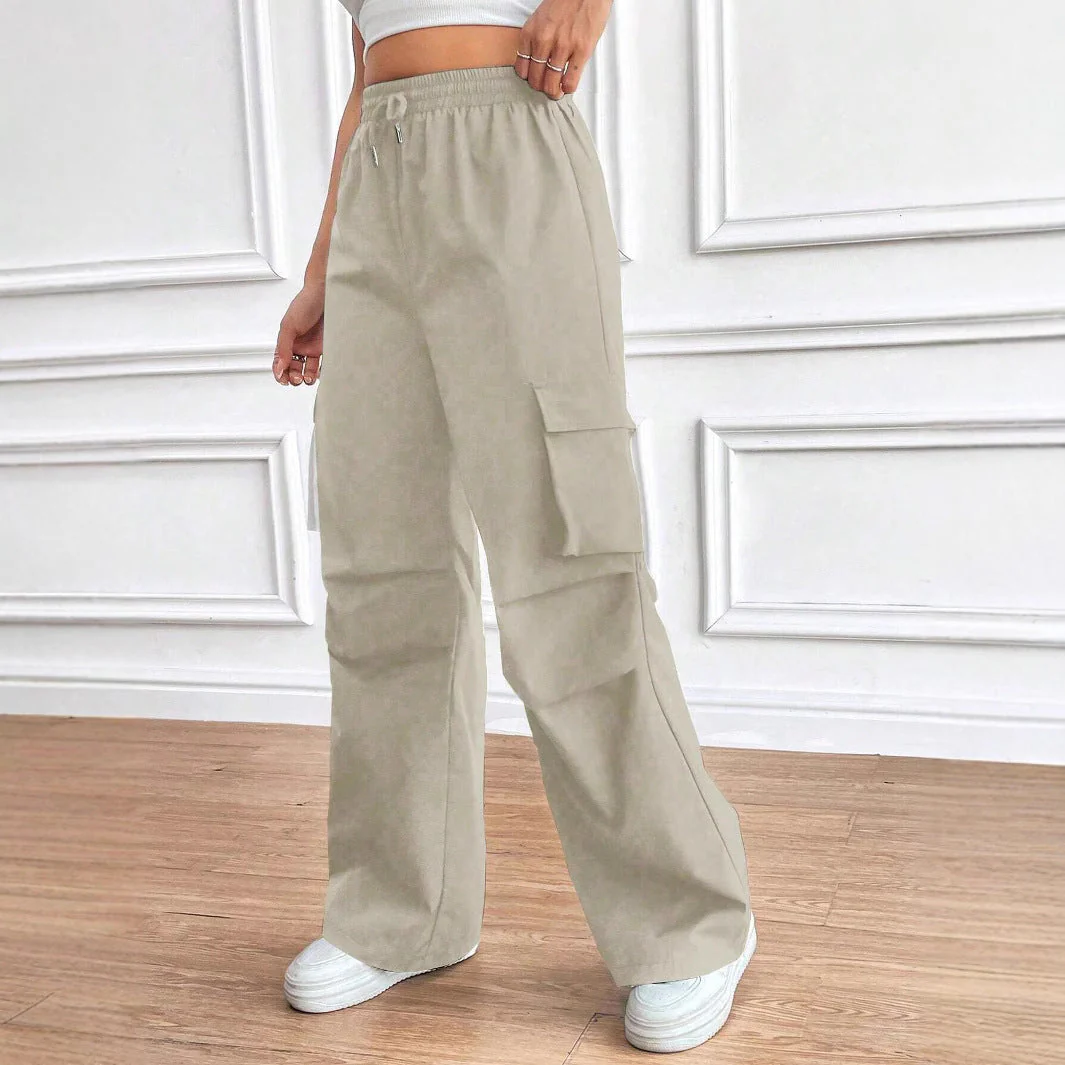 Damen Cargo-Hose mit Hochmodernem Schnitt und Praktischen Taschen Heidi-Mode - Image 5