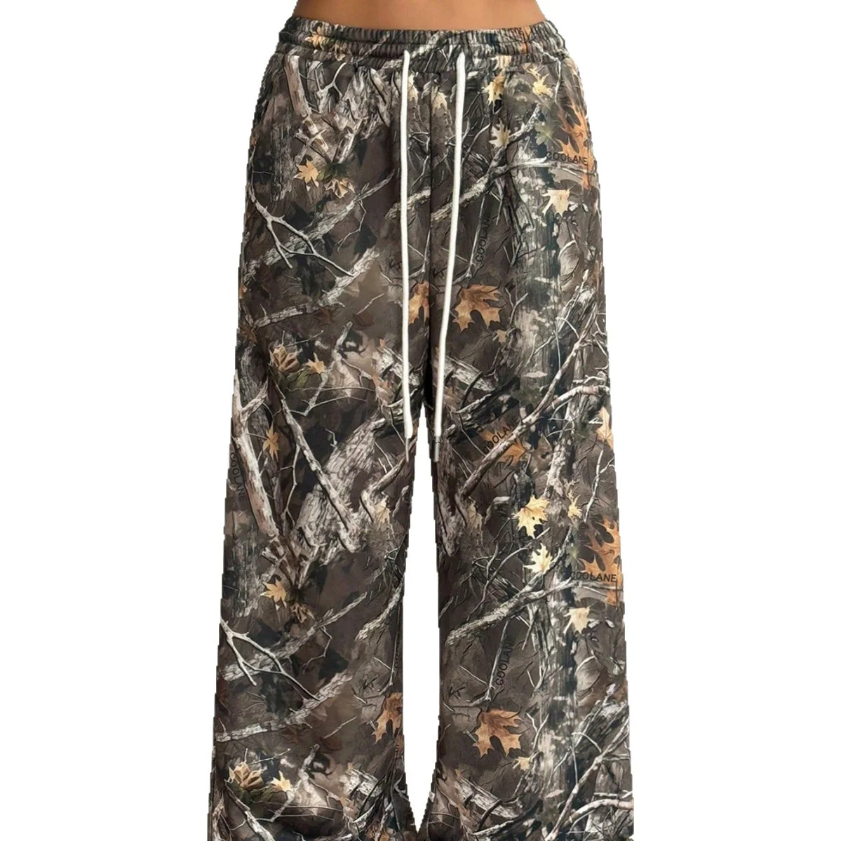 Damen Cargohosen mit hohem Bund und Allover-Muster Heidi-Mode - Image 6