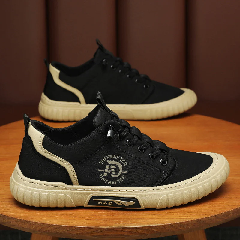 Damen Casual Sneakers mit textiler Oberseite und bequemem Fußbett Heidi Mode - Image 4