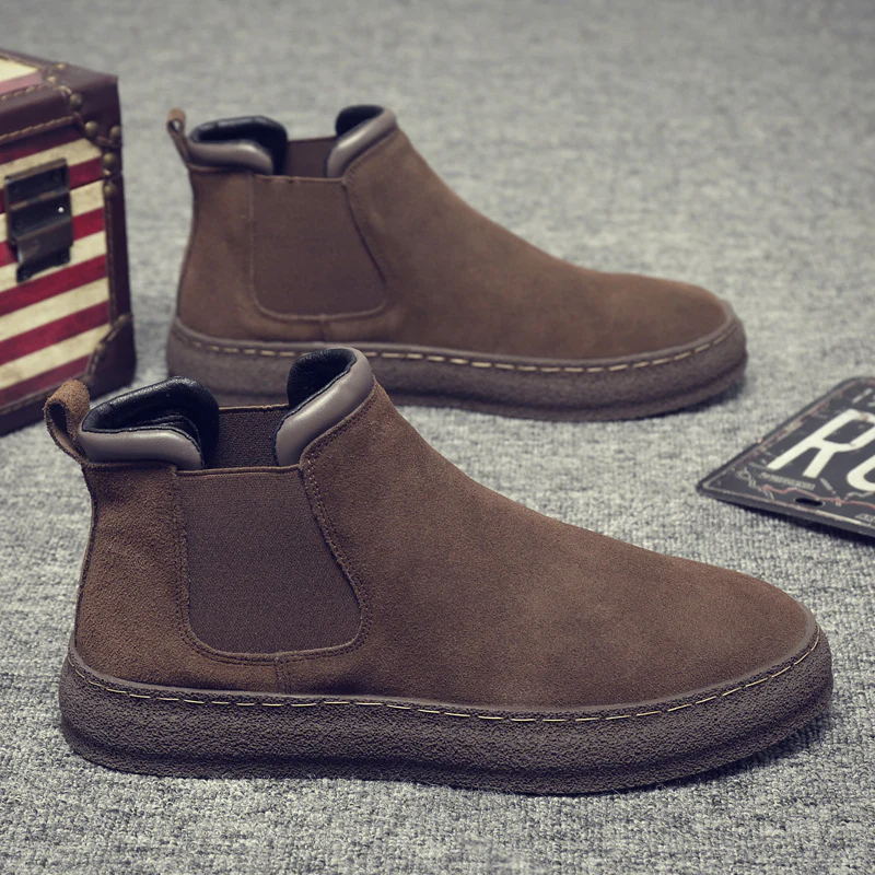 Damen Chelsea Boots mit eleganter Wildleder-Oberfläche Heidi Mode - Image 3