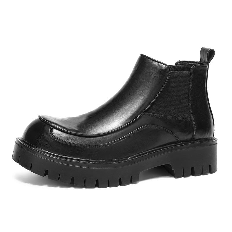 Damen Chelsea Boots mit robustem Profil und elastischen Einsätzen Heidi Mode - Image 5