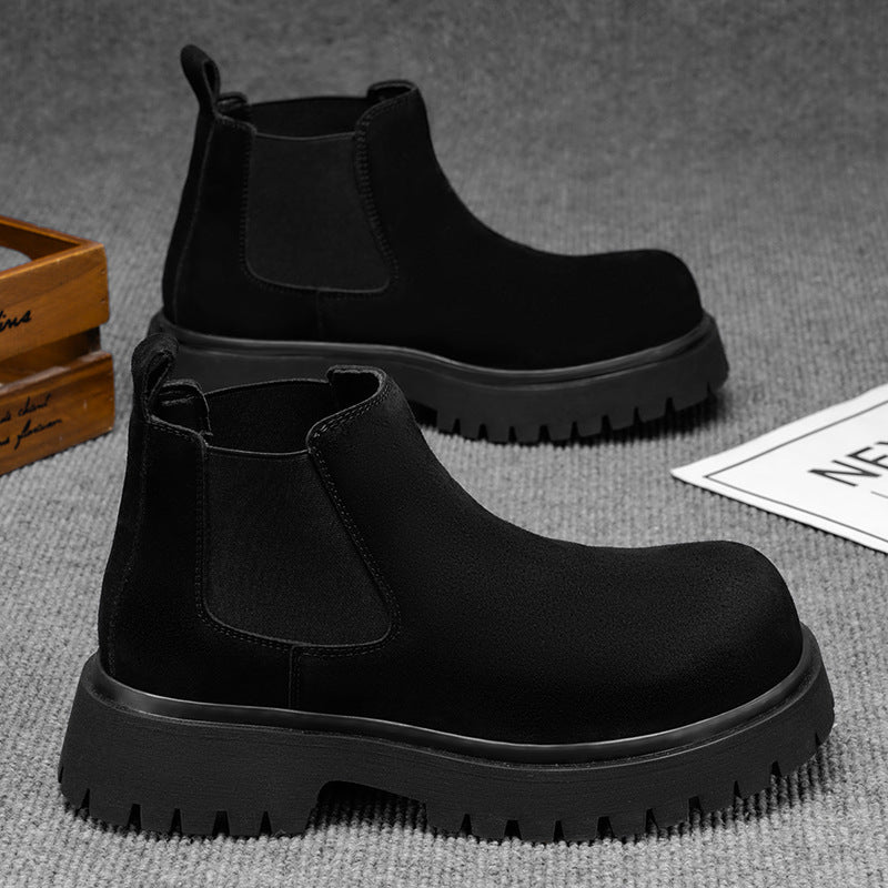 Damen Chelsea-Stiefel mit rutschfester Profilsohle und robustem Obermaterial Heidi Mode - Image 6