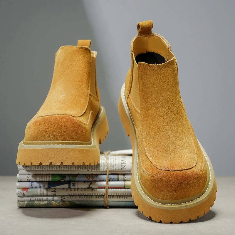 Damen Chelsea-Stiefel mit rutschfester Sohle Heidi Mode - Image 4