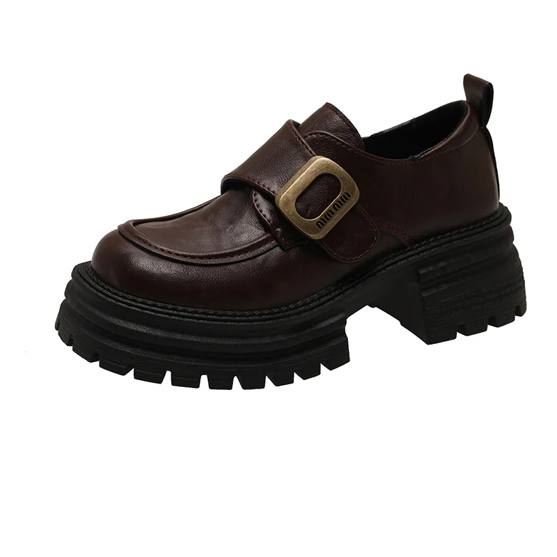 Damen Chunky Chelsea Boots mit rutschfester Gummisohle und stabiler Plattform Heidi Mode - Image 5