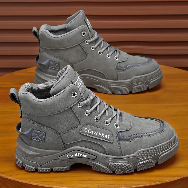 Damen Chunky High-Top Sneakers mit rutschfester Sohle und verstärkter Dämpfung Heidi Mode - Image 2