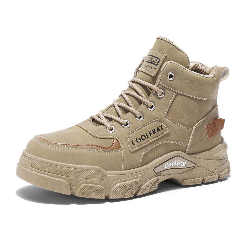 Damen Chunky High-Top Sneakers mit rutschfester Sohle und verstärkter Dämpfung Heidi Mode - Image 5