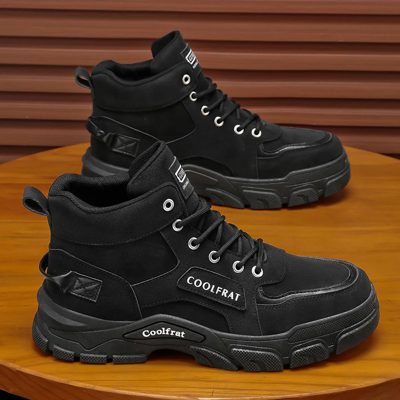 Damen Chunky High-Top Sneakers mit rutschfester Sohle und verstärkter Dämpfung Heidi Mode - Image 8
