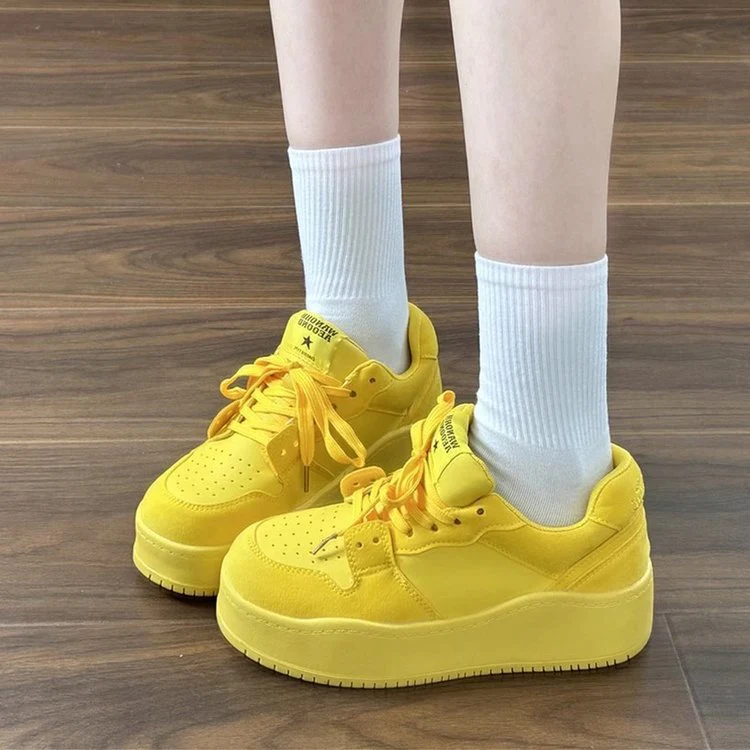 Damen Chunky Lifestyle Sneakers mit trendiger Plateausohle Heidi Mode - Image 2