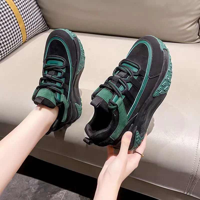 Damen Chunky Lifestylesneaker mit atmungsaktivem Obermaterial und innovativer Dämpfung Heidi Mode - Image 2