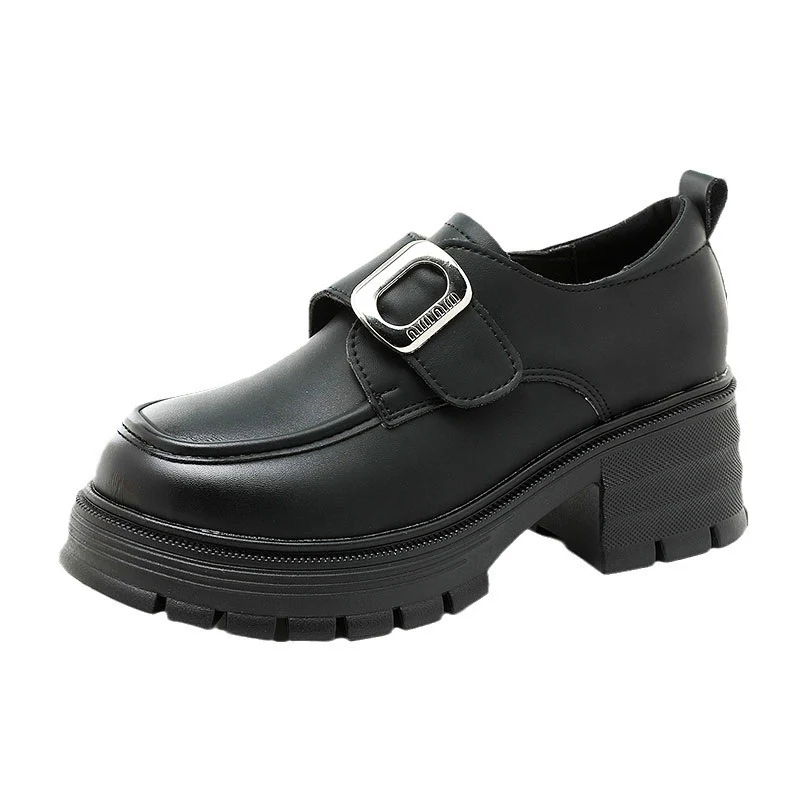 Damen Chunky Loafers mit modischem Schnallen-Design Heidi Mode - Image 5