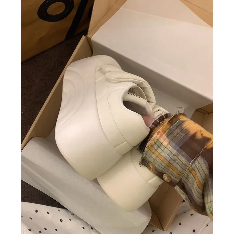 Damen Chunky Plateausneaker mit verstellbarem Klettverschluss Heidi Mode - Image 5