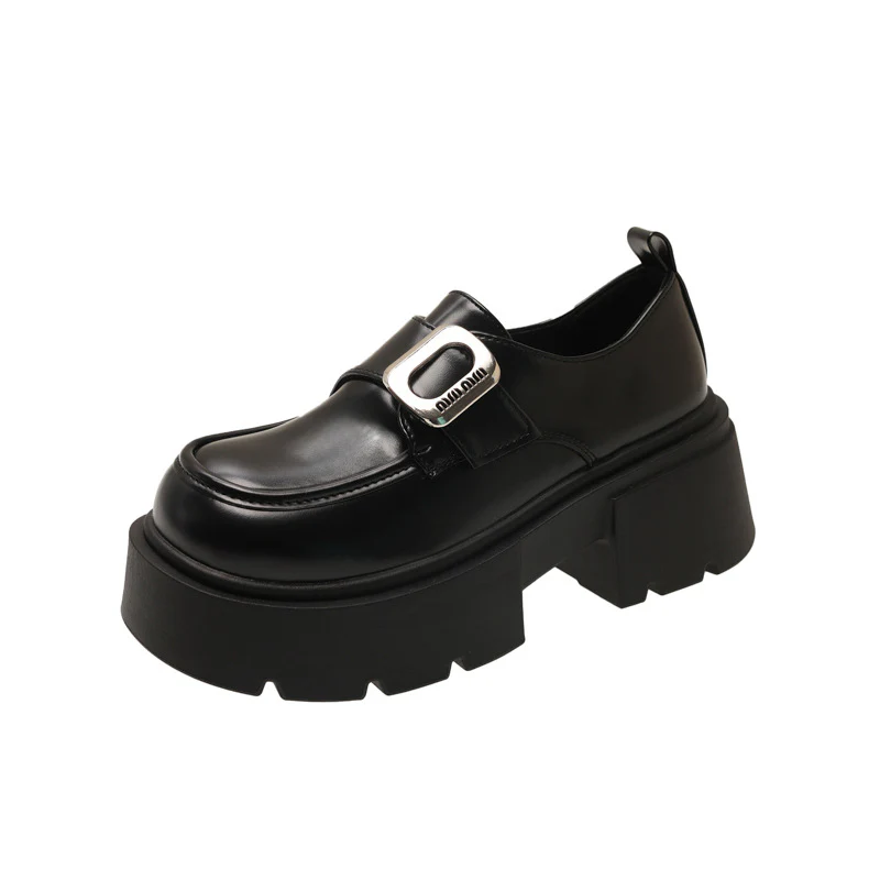 Damen Chunky Schnürschuhe mit modischer Schnallen-Applikation Heidi Mode - Image 5