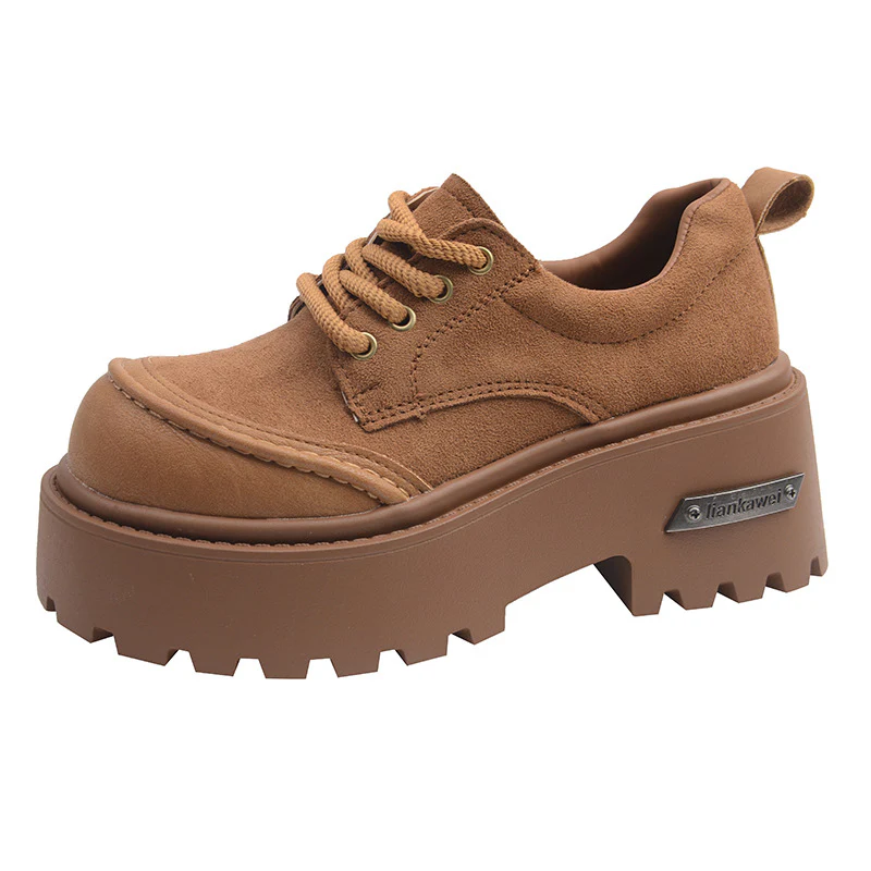 Damen Chunky Schnürschuhe mit robustem Plateau von Heidi Mode - Image 7