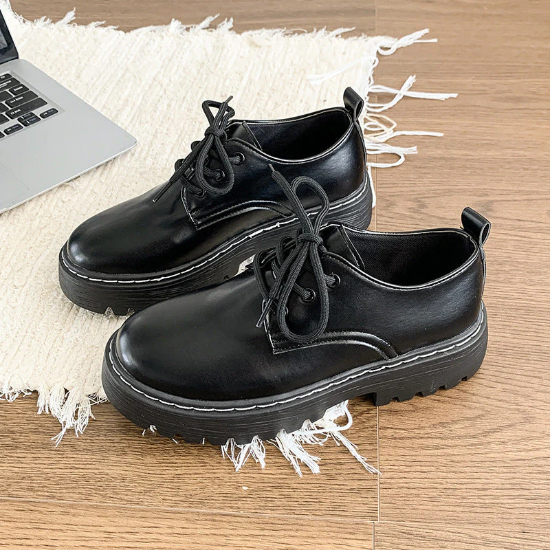 Damen Chunky Schnürschuhe mit Robustem Profil und Modischem Design Heidi-Mode - Image 3