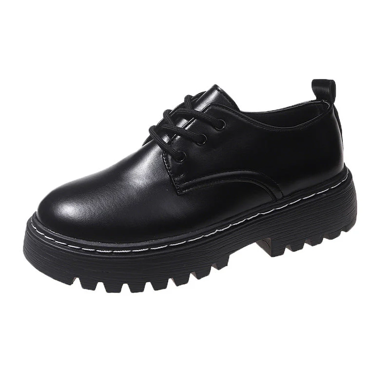 Damen Chunky Schnürschuhe mit Robustem Profil und Modischem Design Heidi-Mode - Image 6