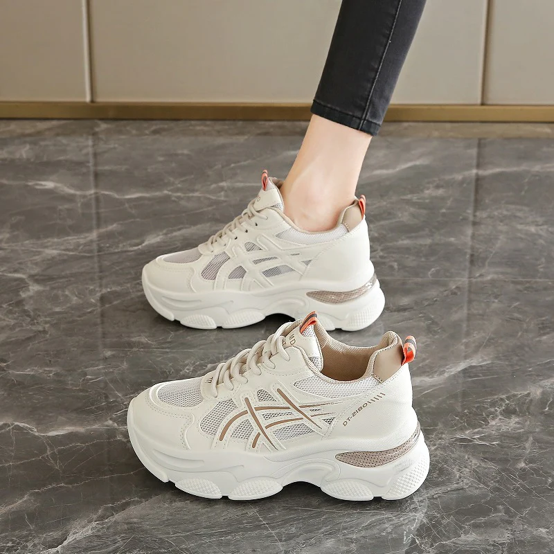 Damen Chunky Sneaker mit atmungsaktivem Mesh und komfortabler Dämpfung Heidi Mode - Image 3
