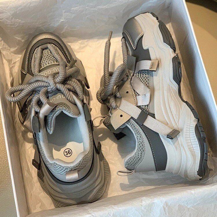 Damen Chunky-Sneaker mit atmungsaktiver Sohle und verstärktem Halt Heidi Mode - Image 3