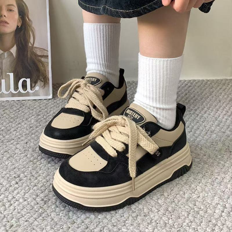 Damen Chunky Sneaker mit bequemer Dämpfung und modischem Design Heidi Mode